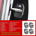 4PCS Car Door Lock Cover Carbon Fibre Stikcer Case Car Accessories For BMW E46 E90 E60 F10 E39 F30 E36 F20 E87 E90 E70 E91 E30